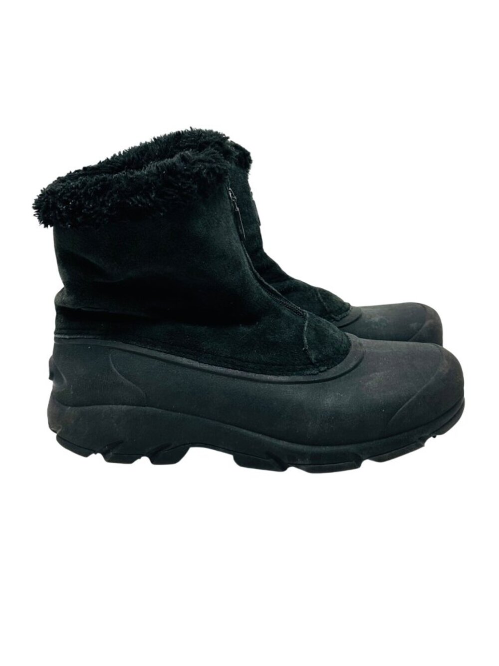 SOREL Women's Snow Angel Zip Booties in Black #NL-1840 Size US 10